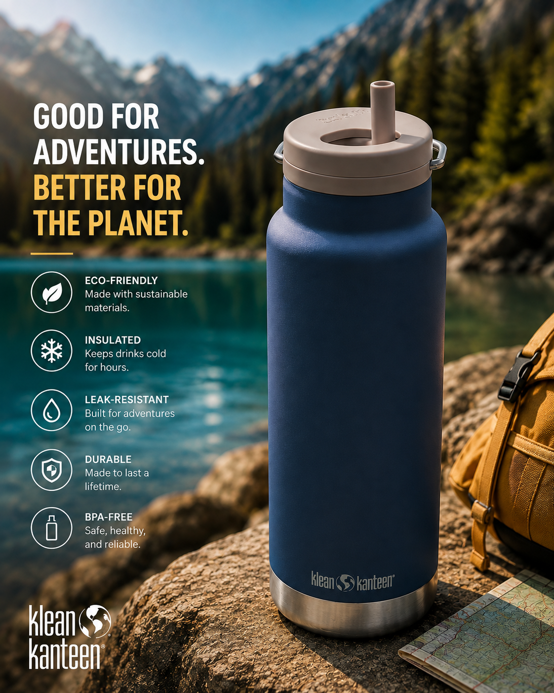 Klean Kanteen TKWide 32 oz with Chug Cap product photo