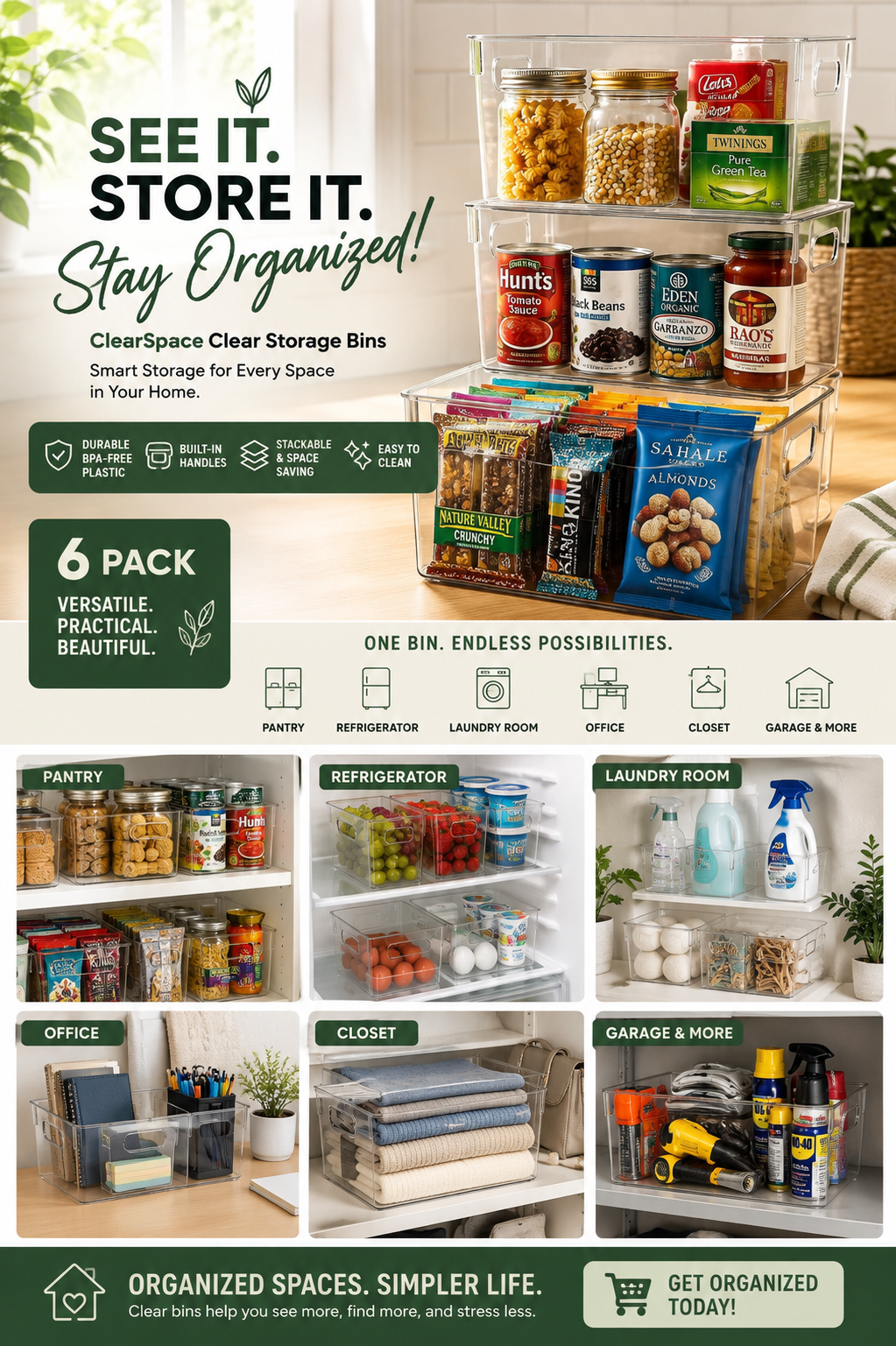 Best Home Organization and Pantry Storage Solutions product photo