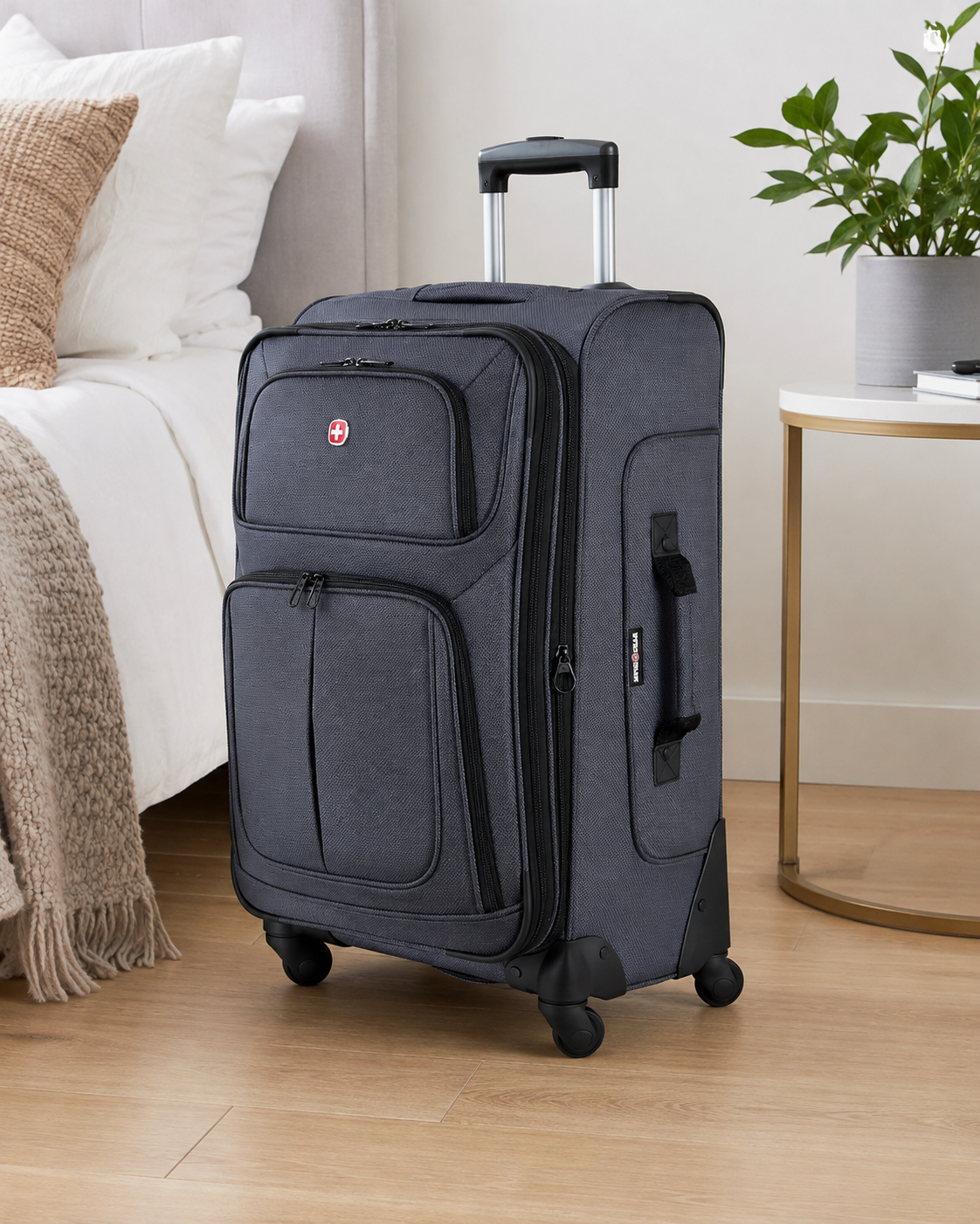 SwissGear Sion Softside Expandable Roller Carry-On 21-Inch product photo
